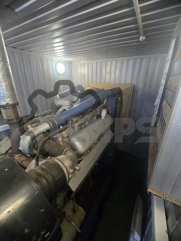 Ремонт ДГУ АД-200 и техническое обслуживание в Екатеринбурге 2 Двигатель ЯМЗ вид сверху