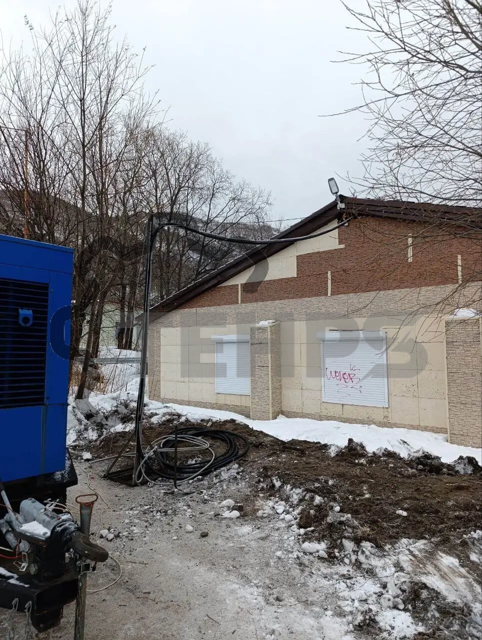 Натяжка кабеля