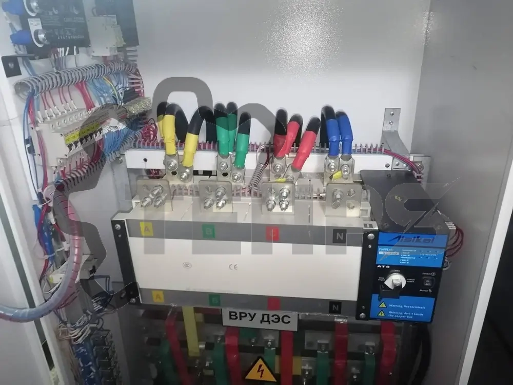 Техническое обслуживание ДГУ для медицинских учреждений (Екатеринбург) 3 Щит ВРУ ДЭС и автоматика