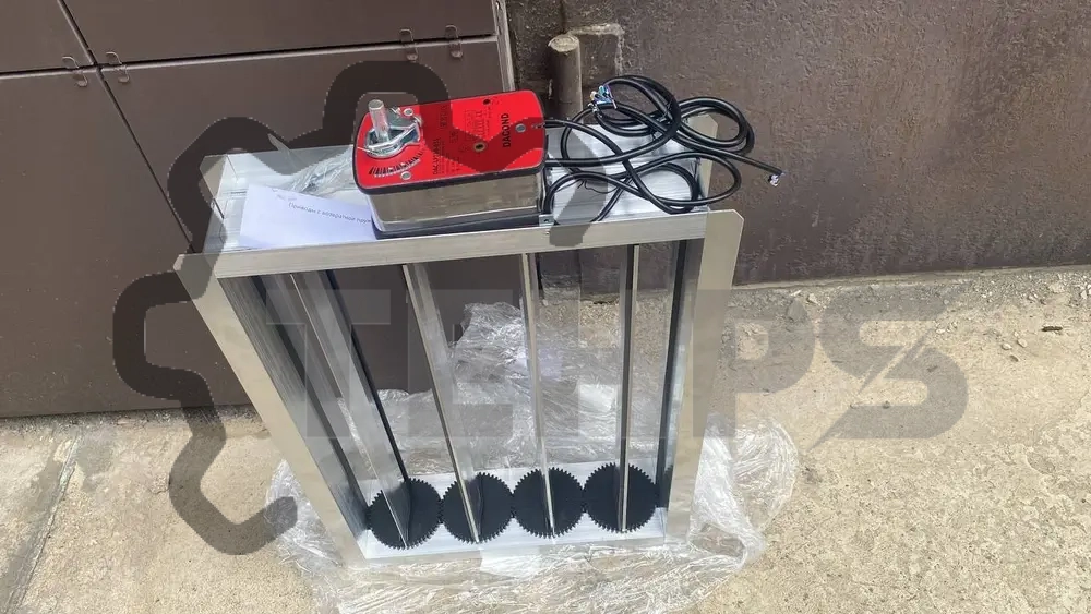 Воздушный клапан с электроприводом